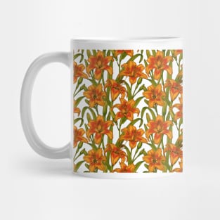 Tawny daylily flowers Mug